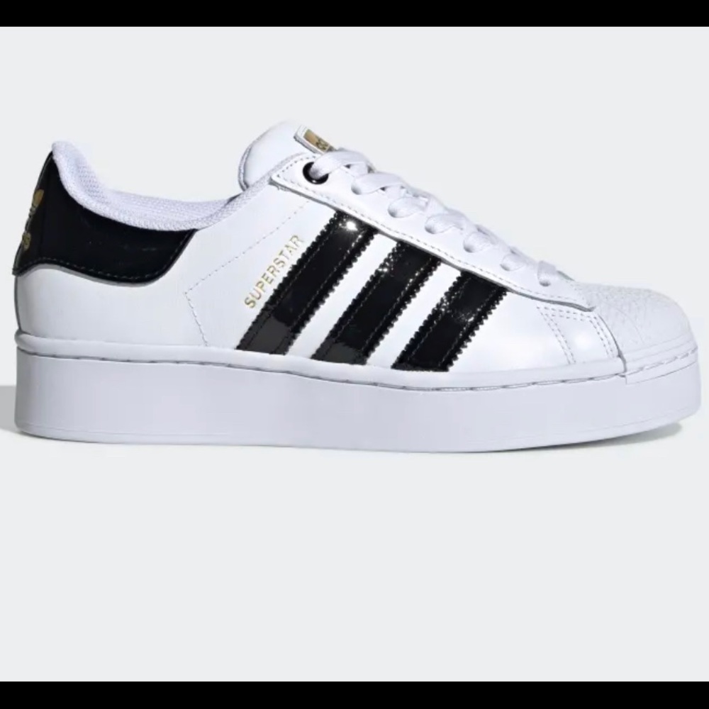 Adidas superstar bold platform sneakers